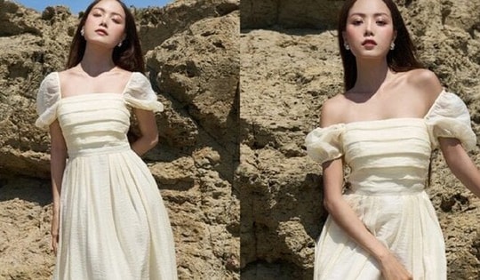 Những mẫu đầm họa tiết, bay bổng cho nàng diện đi biển mùa hè