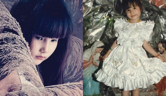 Vẻ ngoài xinh xắn lúc nhỏ của Diễm My 9X