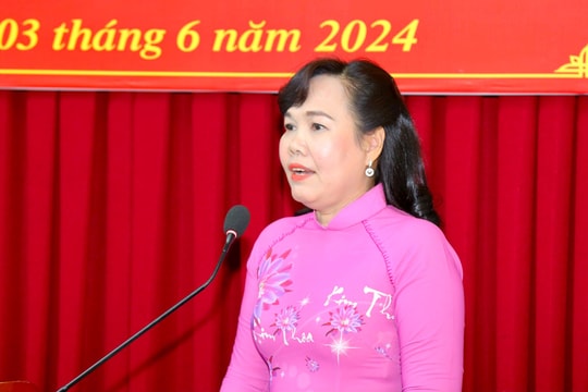 Bổ nhiệm Chủ tịch Hội Liên hiệp Phụ nữ thành phố giữ chức Trưởng ban Dân vận Thành ủy