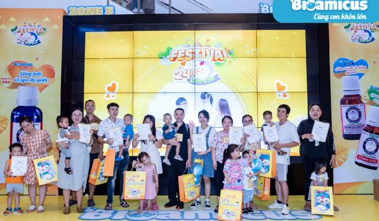 Hè sôi động cùng BioAmicus tại Festival 24h bên con