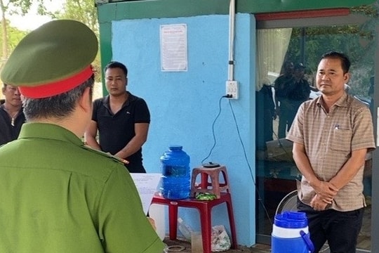 Khởi tố Phó Giám đốc vi phạm khai thác tài nguyên