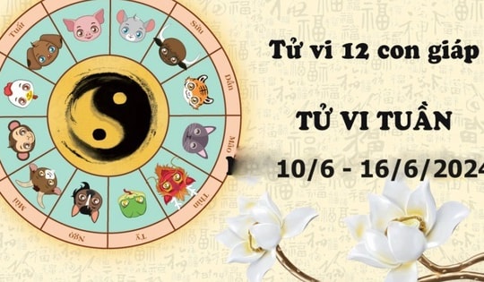 Tử vi tuần mới 12 con giáp từ 10/6 - 16/6/2024: Thìn khó khăn, Tuất tài lộc cải thiện