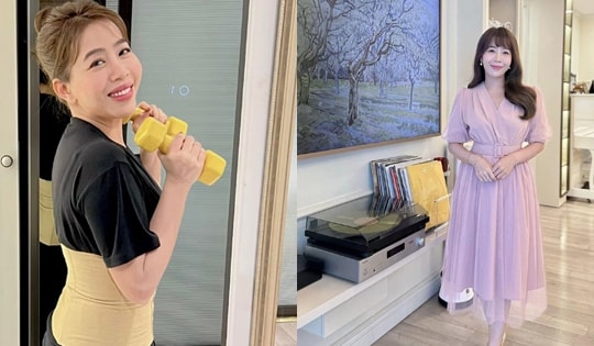 Sắc vóc đời thực của MC Diệp Chi