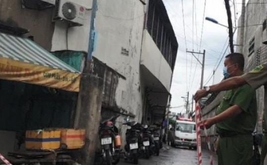 TP.HCM: Một phụ nữ tử vong trong vụ cháy nhà trọ, nghi do tự thiêu
