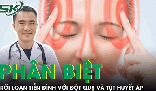 Phân biệt rối loạn tiền đình với đột quỵ và tụt huyết áp