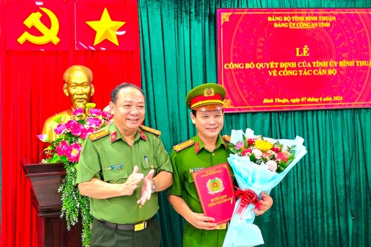 Kiện toàn Ban chấp hành Đảng bộ Công an tỉnh