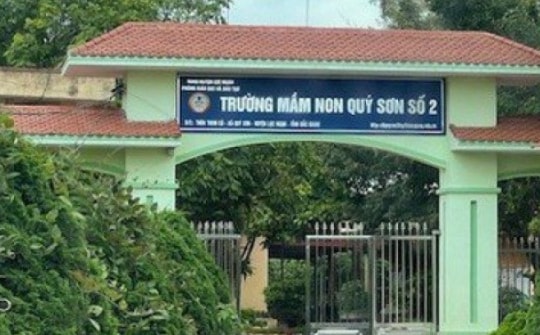 Một hiệu trưởng trường mầm non bị bắt