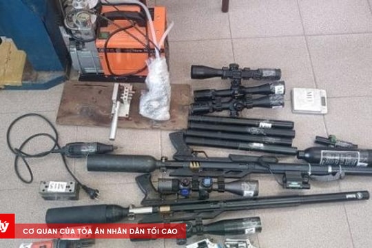 Bắt giữ đối tượng mua bán vũ khí quân dụng