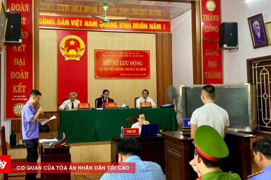 TAND thị xã Nghi Sơn xét xử lưu động các vụ mua bán ma túy