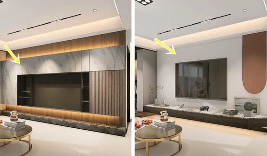 Nếu có thể làm lại từ đầu, tôi chắc chắn sẽ chọn cách trang trí phòng khách như thế này!