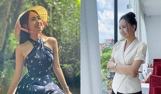 Sắc vóc đời thực của BTV thời tiết Xuân Anh