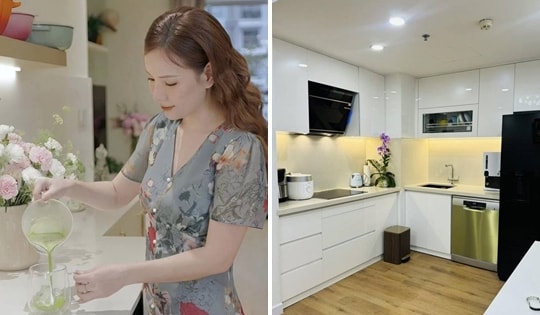 MC Đan Lê chia sẻ 5 bí quyết khiến căn bếp trắng tinh, ngăn nắp khiến chị em thích thú