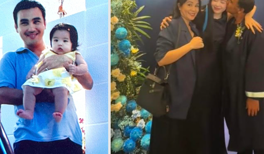 Ái nữ nhà Quyền Linh tốt nghiệp, nam MC xúc động 'suýt khóc mấy lần'