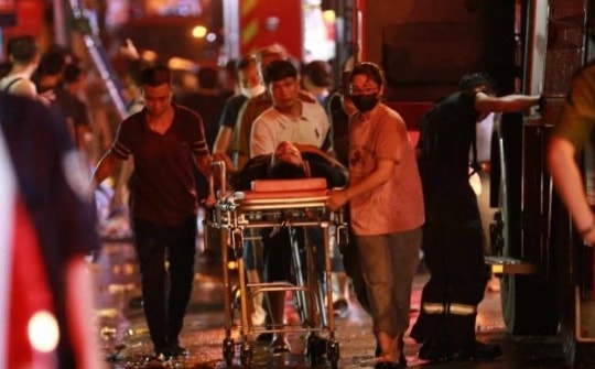 Hiện trường vụ cháy nhà 4 người tử vong ở Hà Nội