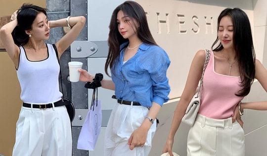 5 công thức diện quần âu trắng ưng mắt và trẻ trung trong mùa hè