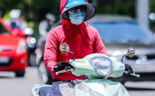 Miền Bắc nắng nóng đỉnh điểm, Hà Nội có nơi trên 39 độ