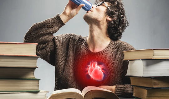 Uống nhiều nước tăng lực có thể gây đau tim?