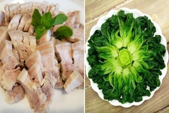 Có nên dùng nước luộc thịt để luộc rau?