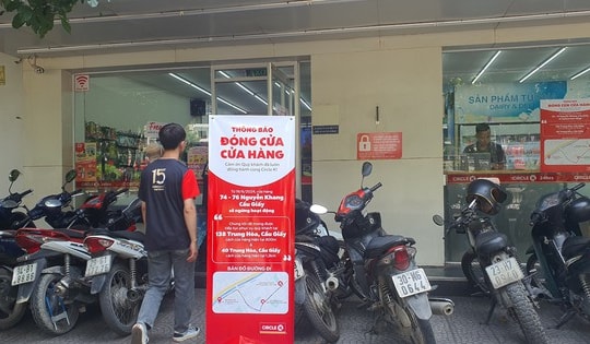 Cửa hàng tiện lợi Circle K số 74 Nguyễn Khang đóng cửa sau phản ánh của Gia đình và Xã hội