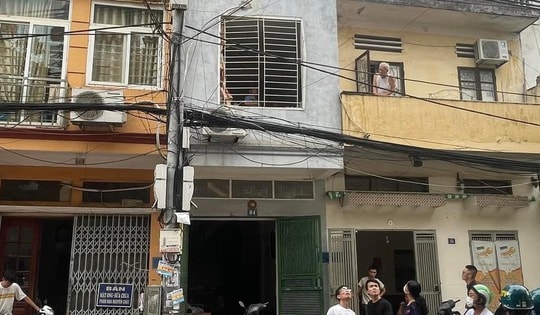 Người dân hoảng hồn khi bình ga phát nổ ở Hà Đông