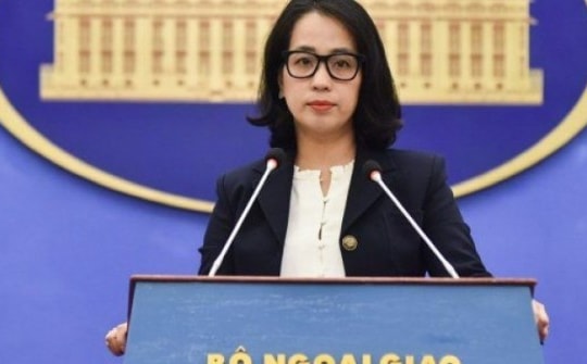 Việt Nam kêu gọi Trung Quốc, Philippines kiềm chế tối đa trên Biển Đông