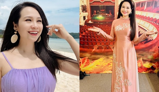 Sắc vóc đời thực 'hack tuổi' của MC Mỹ Lan