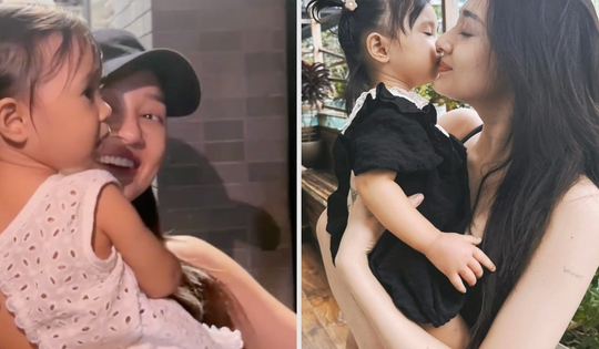 Bảo Anh khoe khoảnh khắc ngọt ngào cùng con gái