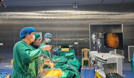 Phẫu thuật nội soi điều trị thành công bệnh nhân thoát vị đĩa đệm