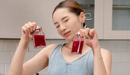 Công thức nước detox, đào thải độc tố, giảm mỡ của Kỳ Duyên cực dễ làm tại nhà