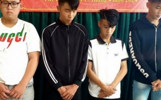Chặn đánh bạn học tử vong, 4 đối tượng tuổi 17 bị bắt về tội giết người