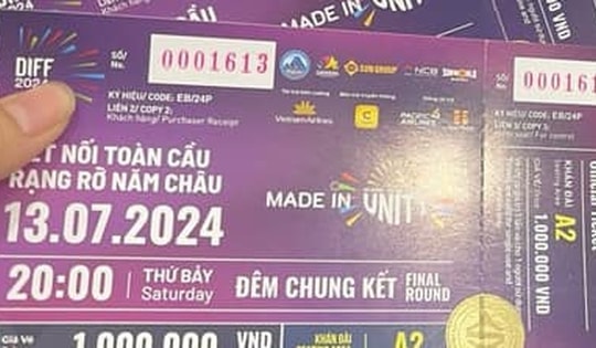 Chưa kết thúc vòng loại, vé chung kết DIFF 2024 đã được rao bán rầm rộ, giá tăng gấp đôi