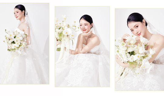 Midu tung trọn bộ ảnh cưới, một chi tiết đắt đỏ gây chú ý