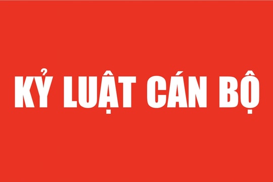 Kỷ luật khai trừ Đảng Trưởng phòng Tài chính Kế hoạch; Phó Trưởng phòng và công chức Phòng Kinh tế Hạ tầng
