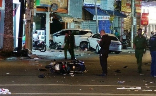 Nữ tài xế tông loạt xe máy ở Vũng Tàu bị bắt