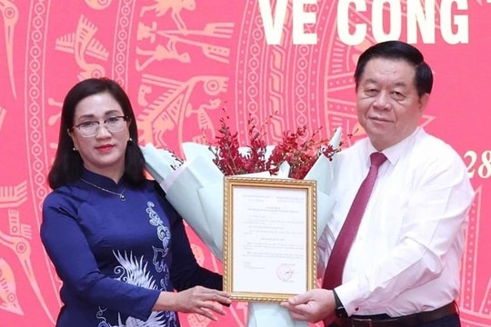 Ban Bí thư bổ nhiệm nữ Vụ trưởng giữ chức Phó Trưởng Ban Tuyên giáo Trung ương