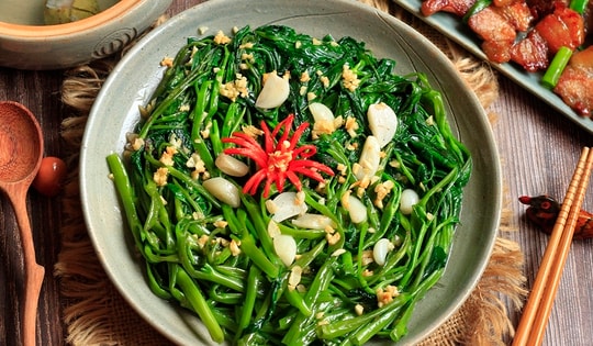 Bất ngờ tác dụng phụ của rau muống, rất nhiều người không biết