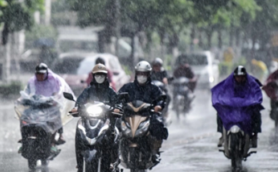 Miền Bắc sắp mưa rất to, chấm dứt nắng nóng gay gắt