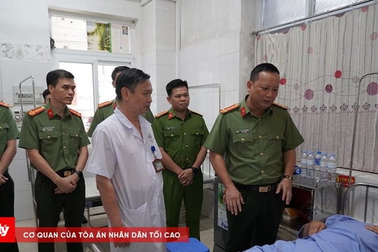 Điều khiển xe máy tông thẳng vào Cảnh sát giao thông