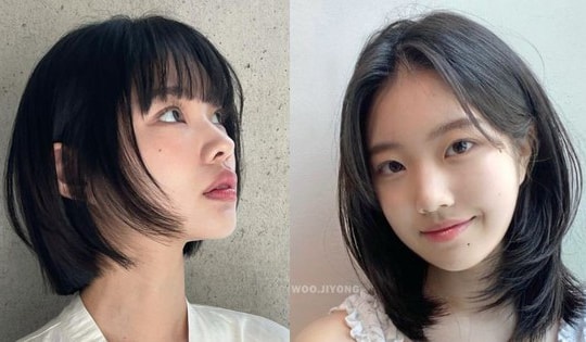 4 kiểu tóc đen trẻ trung nhất, nàng không thích nhuộm tóc nên tham khảo