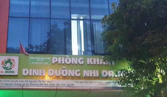 Tòa nhà bị đình chỉ vẫn mở cửa đón khách, Phòng khám Dinh dưỡng nhi Dr. Nutri đang coi thường tính mạng người dân?