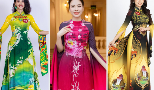 Bản sắc di sản Việt trong tà áo dài của NTK Thoa Trần