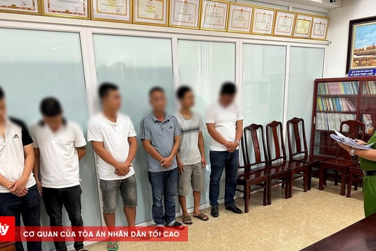 Tạm giữ 6 đối tượng trong đường dây đánh bạc 98,2 tỷ đồng