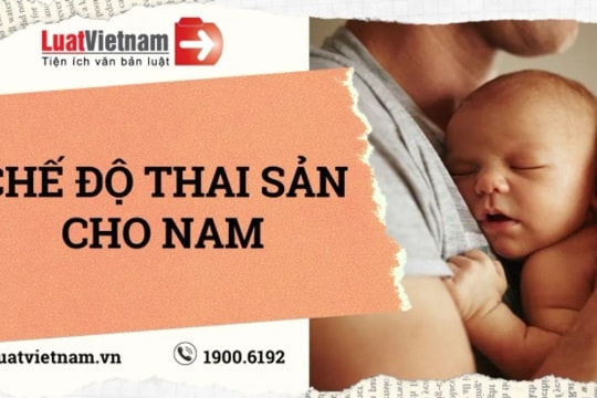Chế độ thai sản cho nam khi vợ sinh con mới nhất