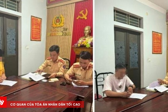 Tạm giữ hai tài xế xe buýt chèn ép nhau trên Quốc lộ 1A