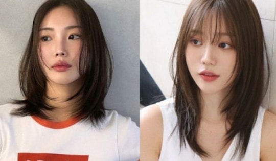 4 kiểu tóc ngang vai cho nàng sở hữu gương mặt tròn, cắt xong vừa xinh vừa trẻ ra vài tuổi