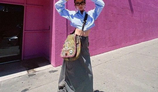 Bí kíp mặc chân váy dài hack dáng tuyệt đối