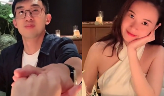 Chồng thiếu gia của Midu cưng vợ ra mặt khi hẹn hò, lần đầu để lộ nhẫn cưới