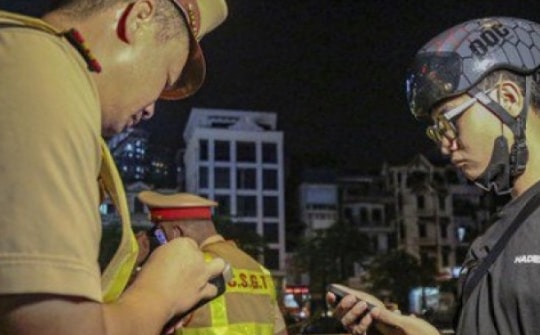 Gần 500 tài xế bị tước giấy phép lái xe trên VNeID