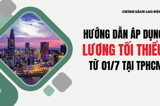 Hướng dẫn áp dụng mức lương tối thiểu vùng từ 01/7/2024 theo Nghị định 74 tại TPHCM (Công văn 15883/SLĐTBXH-LĐ)