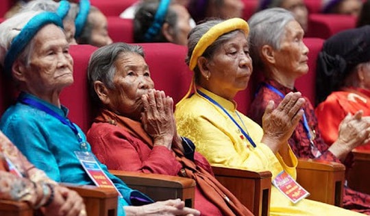 Tin vui cho các Bà mẹ Việt Nam Anh hùng, sẽ nhận mức trợ cấp ưu đãi ở mức cao nhất từ tháng 7/2024